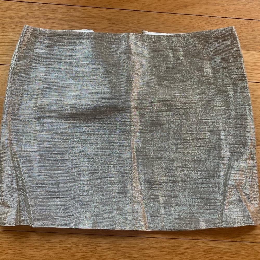 Alice + Olivia Metallic Skirt